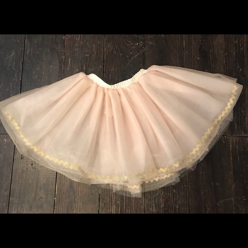 PBK Girls glitter tulle skirt